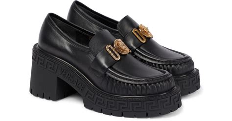 versace loafers women's